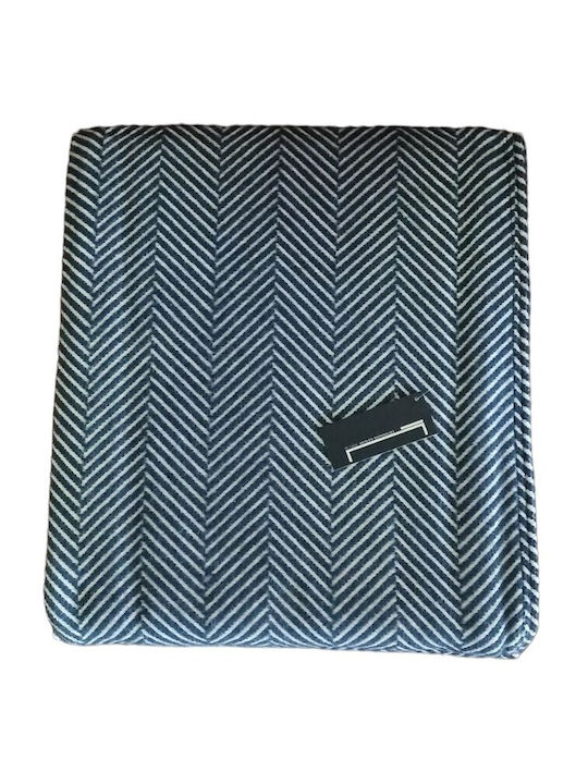 Manterol Casa Spanische Babydecken Moni 160x240cm Olivgrün