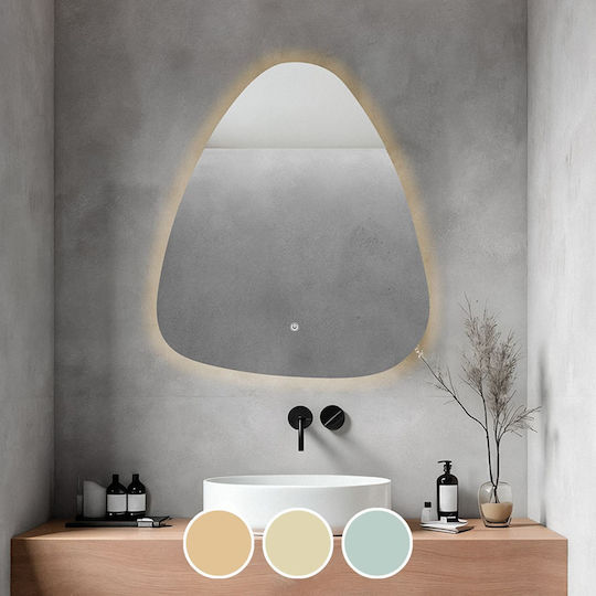 Woodwell Bathroom Mirror Touch 60x70cm Transparent