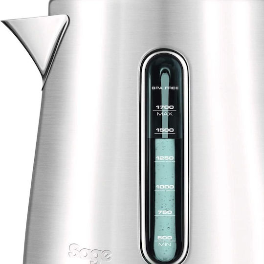 Sage Soft Top Luxe Електрическа Кана За Пътуване 1.7л 2400W Сива