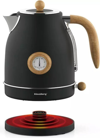 Klausberg Βραστήρας 1.7lt 1850W Μαύρος