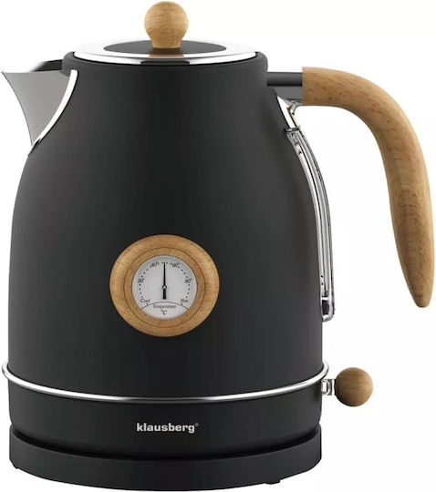 Klausberg Βραστήρας 1.7lt 1850W Μαύρος