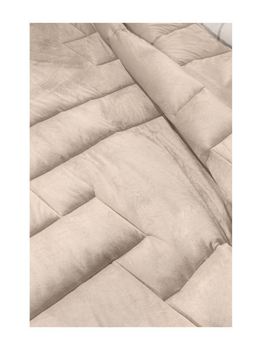 Guy Laroche Bettdecke Großes Doppelbett 250x240cm Scarlett Beige