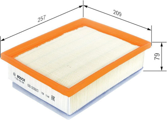 Bosch Air Filter F 026 400 496