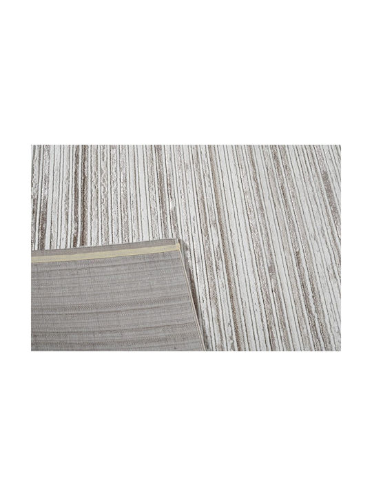 Balsan Monaco Moma Modern Bedroom Rugs Set Cream NP461 3pcs