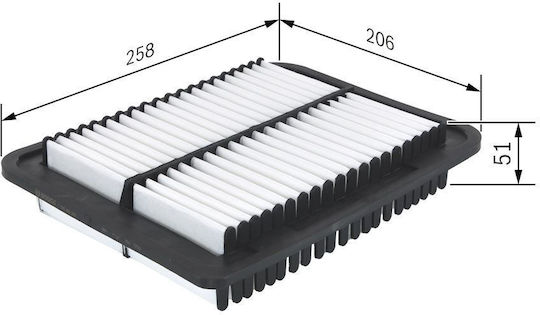 Bosch Филтър За Въздух F 026 400 353