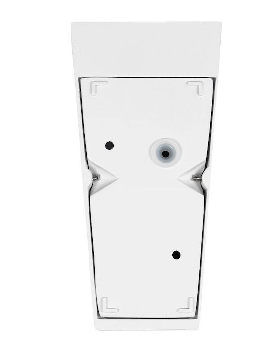 kelvo Flux Επιτοίχιο Εξωτερικό Σποτ LED IP65 6W με Θερμό Λευκό Φως 5x8.5x17εκ.