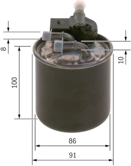 Bosch Fuel Filter F 026 402 837