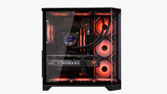 ProGaming Banshee Gaming Full tower Carcasă Calculator cu Fereastră Laterală și Iluminare ARGB Negru
