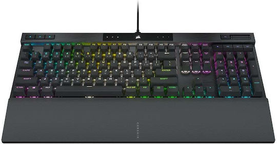 Corsair K70 RGB Pro Гейминг Механична Клавиатура с Cherry MX Speed суичове и RGB подсветка (Английски US) Черен
