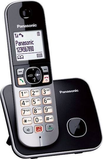 Panasonic KX-TG6851 Cordless Phone Black