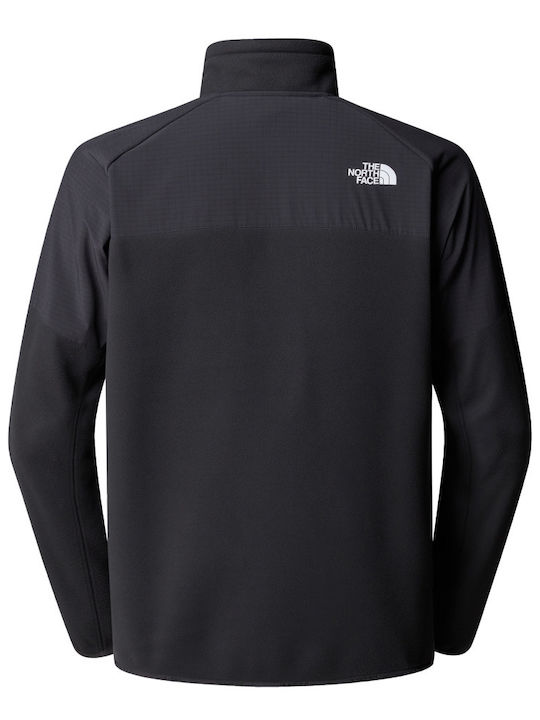 Glacier Heavyweight 1/2 Zip Bluză cu mânecă lungă Asphalt Grey, Tnf Black