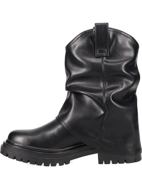 Stiefeletten Damen Schwarz