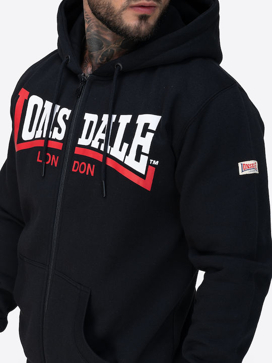 Garrigill Sweatshirt with Hood Black