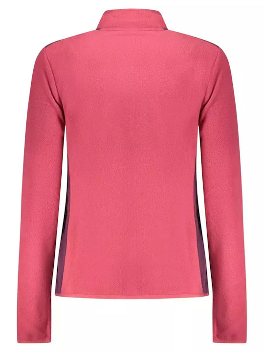 Fleece Damen Jacke Pink