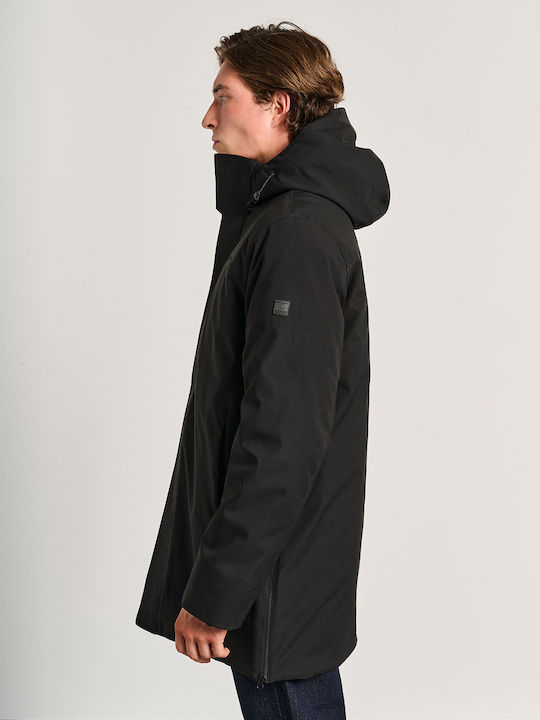 Geacă Parka de Iarnă Neagră 66-302.054.N0090