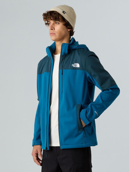 Diablo Winter Jacket Softshell Waterproof and Windproof Mineral Ink, Deep Cypress