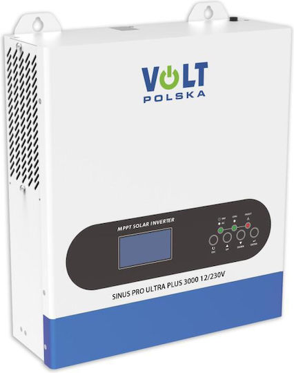 Volt Polska SinusPro ULTRA PLUS 3000 Καθαρού Ημιτόνου Inverter Ισχύος 1500W με Τάση Εισόδου 12V (Μονοφασικό)