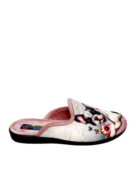 Winter Women's Slippers Pink