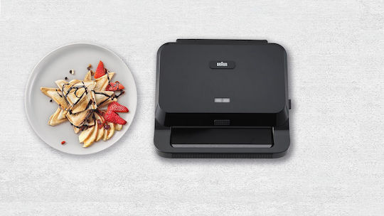 Braun Snack Maker 5 Сандвич тостер за 2 Сандвичи 800W Черна