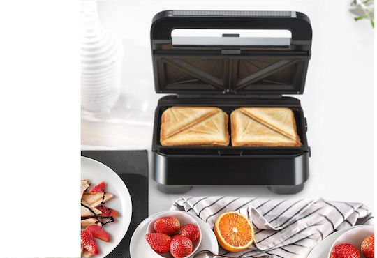 Braun Snack Maker 5 Сандвич тостер за 2 Сандвичи 800W Черна