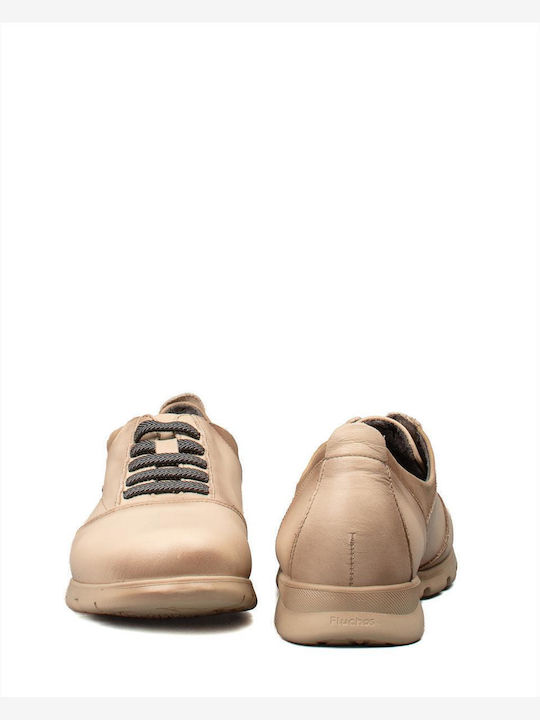 Women's Moccasins in Beige Color