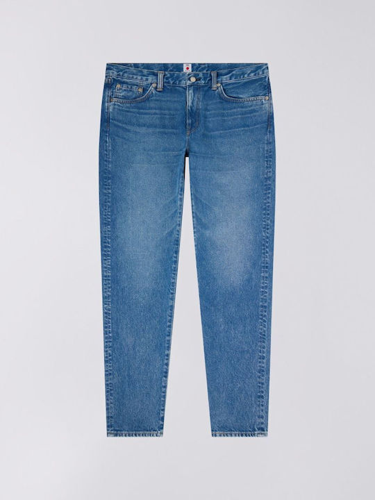 Made In Japan Ανδρικό Παντελόνι Τζιν με Regular Tapered Εφαρμογή Mid Light Used