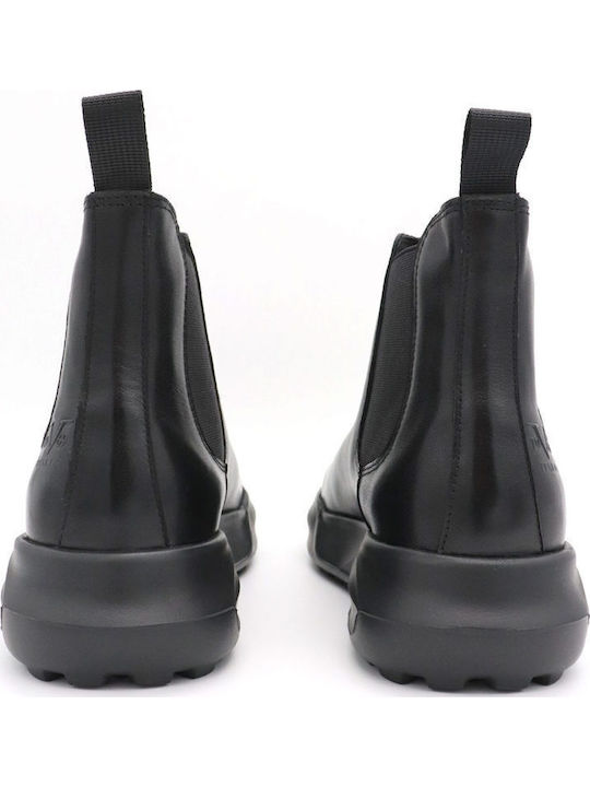 Leather Black Chelsea Boots
