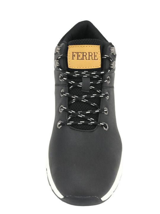 Leather Black Men's Boots