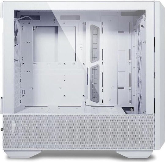 Lian Li LANCOOL III Gaming Midi Tower Κουτί Υπολογιστή με RGB Φωτισμό Λευκό