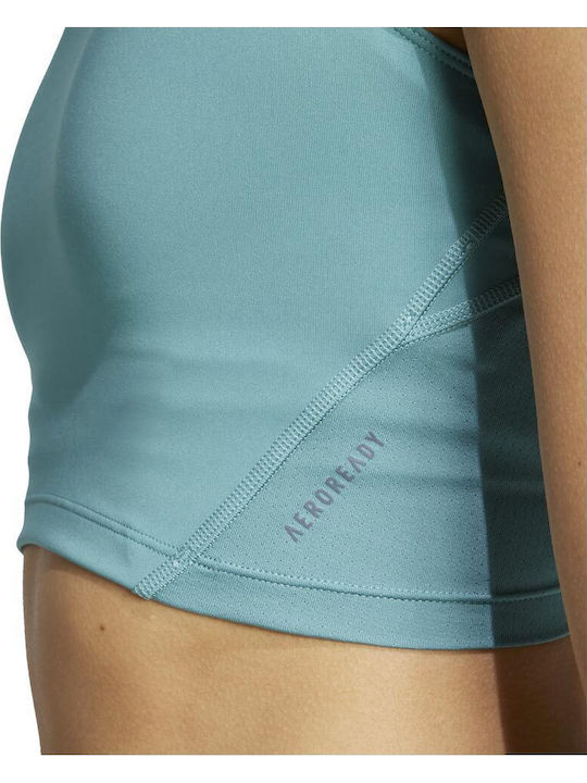 Adizero Frauen Sport-BHs Sport-BH Türkis