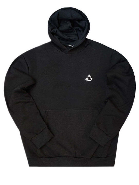 Men's Long Sleeve Hoodie Tony Couper-h26/2-Black Brands