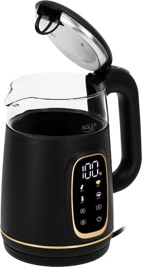 Adler Kettle 1.7lt 1850W Black