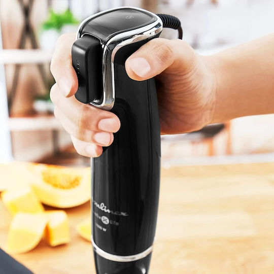 Moulinex Handmixer mit Inox-Stab 1000W Schwarzes