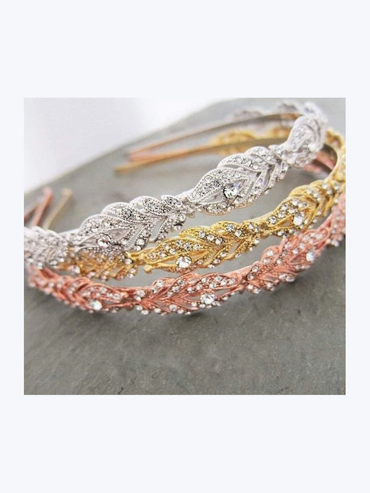 'ivy' Bridal Metal Headband Swarovski Crystals