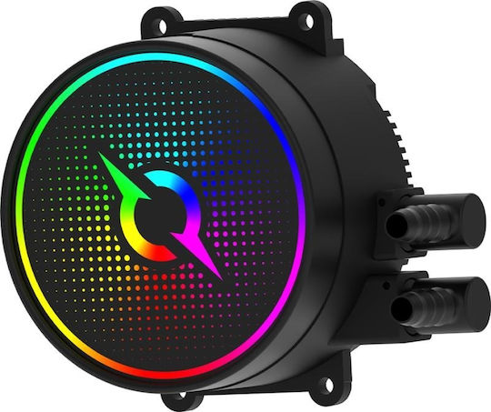 Aqirys 240 AIO Υδρόψυξη AIO CPU με 2 Ανεμιστήρες 120mm και ARGB Φωτισμό