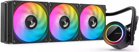 Jonsbo TG-360 Water Cooling System AIO CPU With 3 Fans 120mm And ARGB Lighting