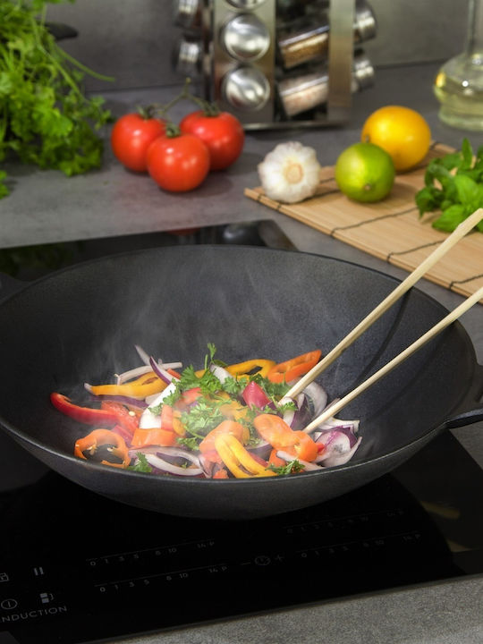 KING Hoff Wok από Μαντέμι 31cm