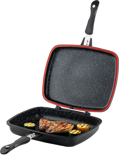 Muhler Hanna Double Pan made of Cast Aluminum with Stone Coating 32cm