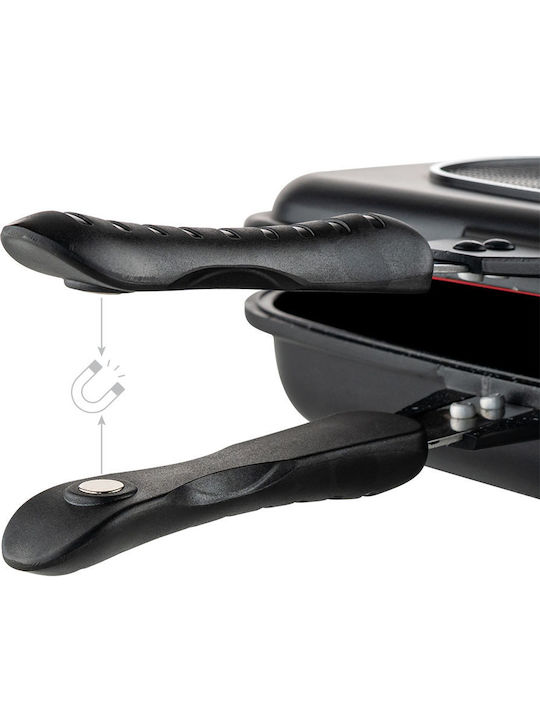 Muhler Hanna Double Pan made of Cast Aluminum with Stone Coating 32cm