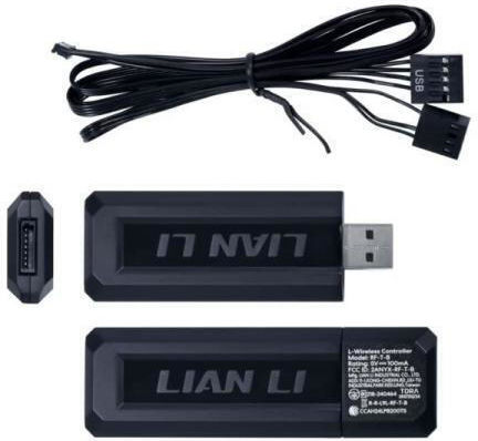 UNI FAN SL-INF Wireless Reverse Case Fan 120mm with ARGB Lighting and 4-Pin PWM Connection 3pcs
