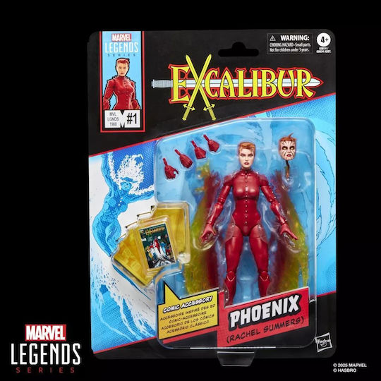 Hasbro Marvel Marvel Phoenix (Rachel Summers) Figure Legends Series Action Figure Height 15cm Scale 1:11