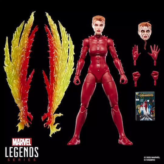 Hasbro Marvel Marvel Phoenix (Rachel Summers) Figure Legends Series Action Figure Height 15cm Scale 1:11