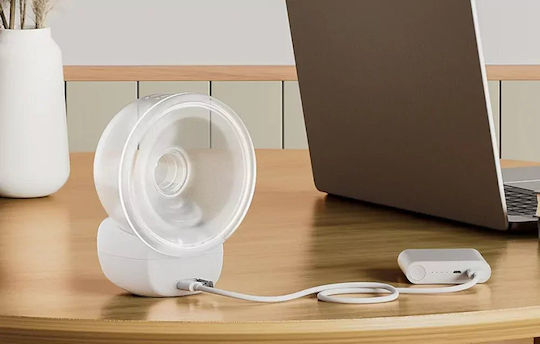 Momcozy S9 Pro Φορητό Μονό Θήλαστρο Μπαταρίας Λευκό 180ml