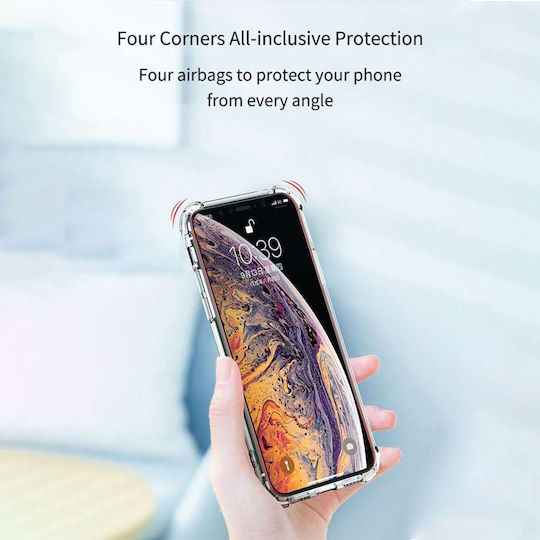 Silicone Case Sonique Armor Clear Anti Shock Motorola Edge 50 Pro 5G Transparent