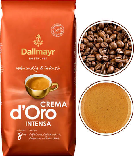 Dallmayr Espresso Kaffee Crema d'Oro Intensa Bohnen 1kg