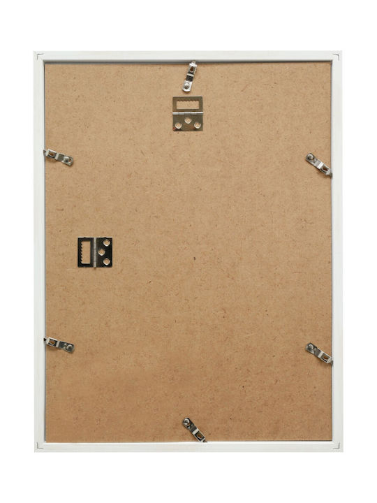 Deknudt Plastic Picture Frame with White Frame Nature