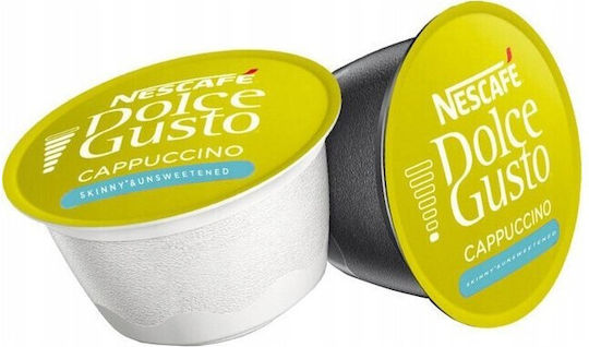 Nescafe Cappuccino Dolce Gusto R Skinny Cappuccino Capsules Compatible With Dolce Gusto Machine 16 Caps