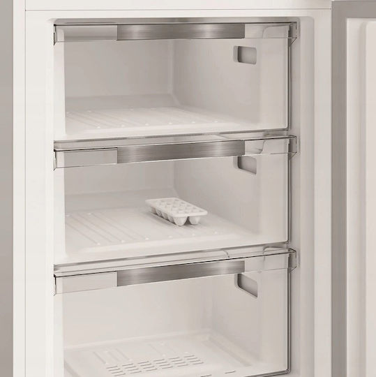 Indesit Combină frigorifică 386lt Î203xL59.5xA67cm. Gri INKS 1401 S4E