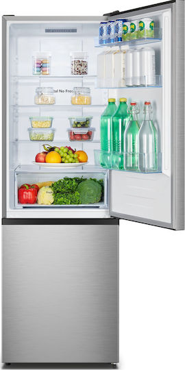 Hisense Ψυγειοκαταψύκτης 292lt NoFrost Υ178.5xΠ59.5xΒ59εκ. Inox RB372N4AC2