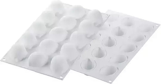 Silikomart Limone Formă de Patiserie din Silicon 3x3x2.7buc 1buc